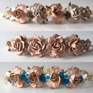 Image of SAND AND TAUPE BASED HEADBANDS