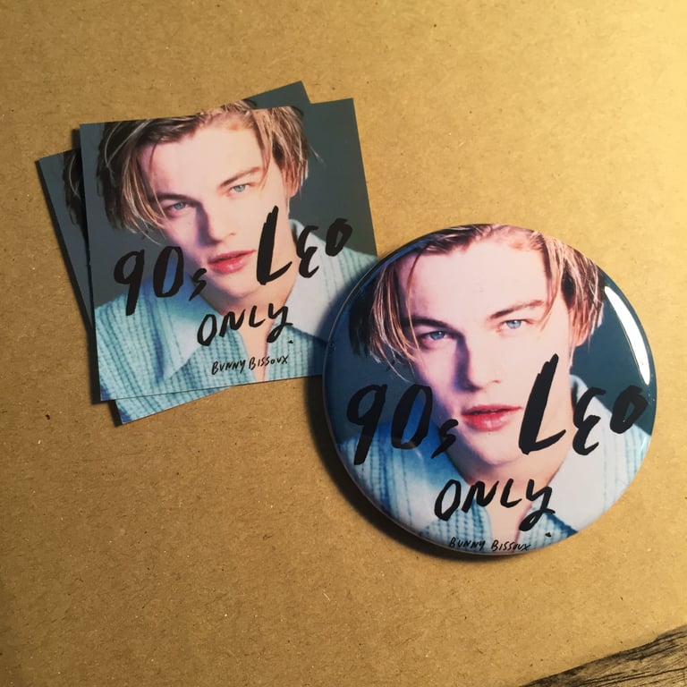 「90s LEO ONLY」STICKER x2 Image 3