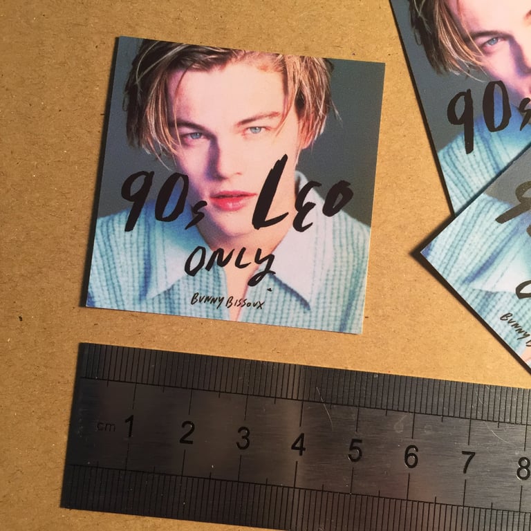 「90s LEO ONLY」STICKER x2 Image 2