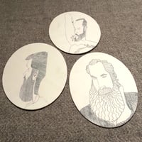 Image 2 of Porcelain Portrait Plates
