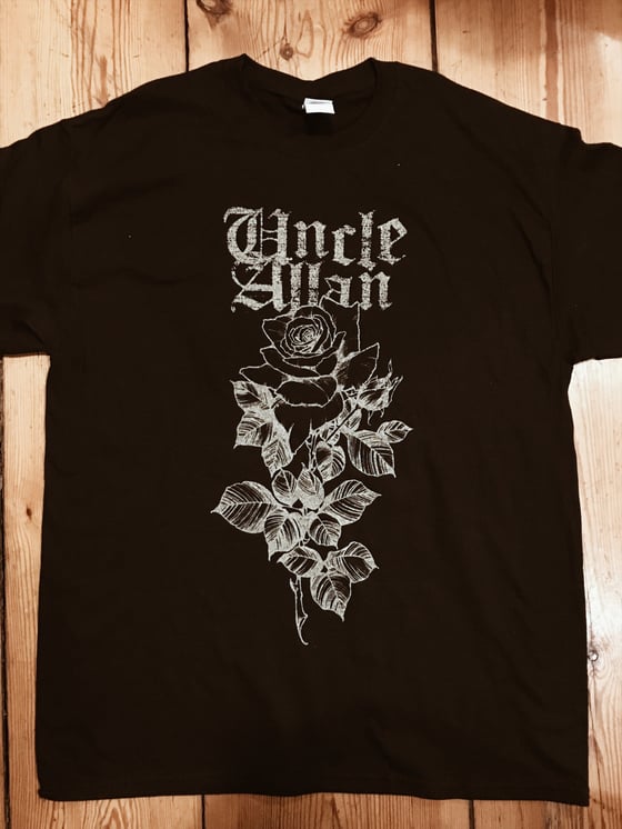 Image of Black rose shirt