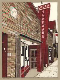 Image 1 of "Untitled (Logan Hardware, Chicago)" • Limited Edition Art Print (sizes vary)