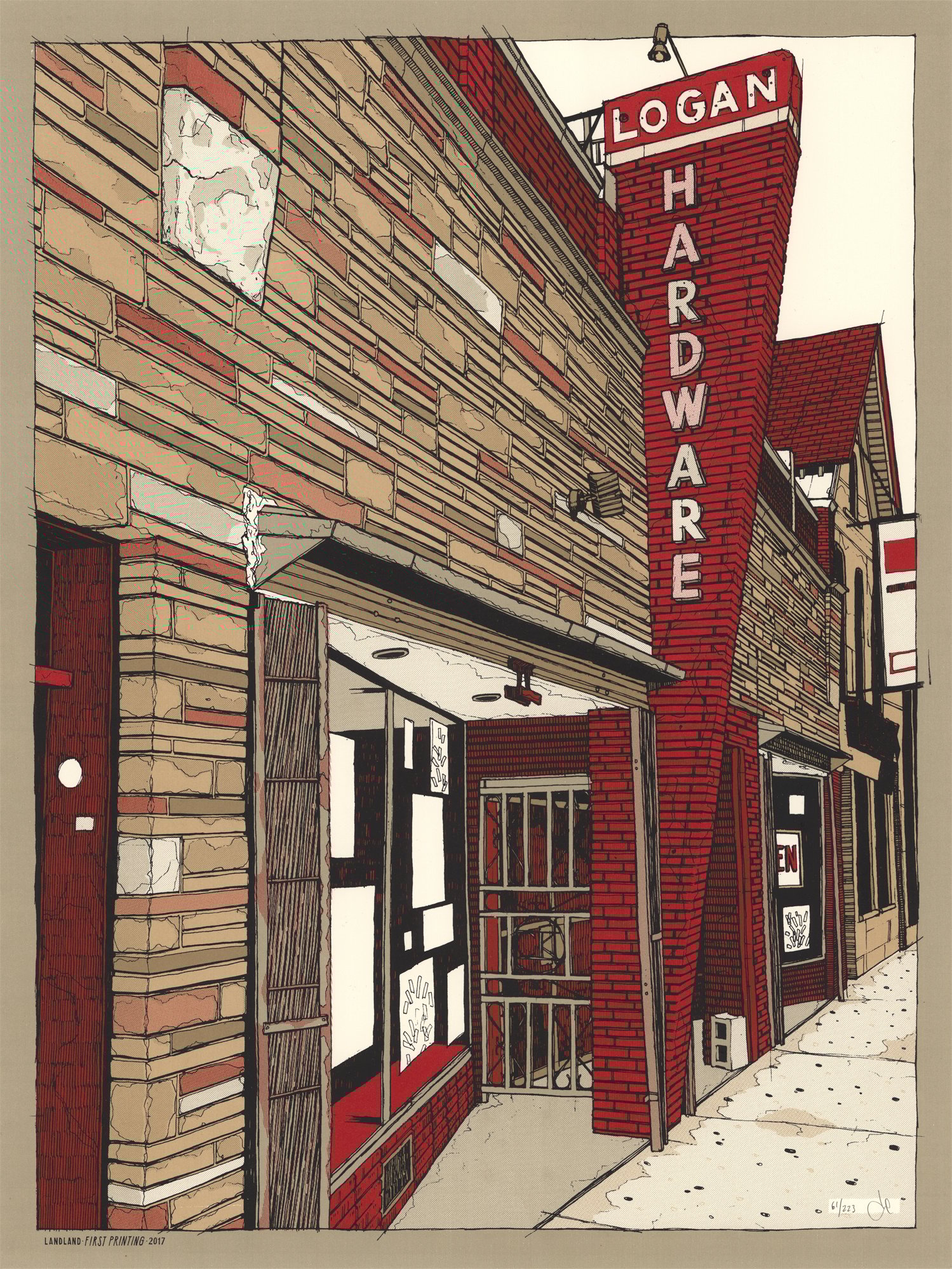 "Untitled (Logan Hardware, Chicago)" • Limited Edition Art Print (sizes