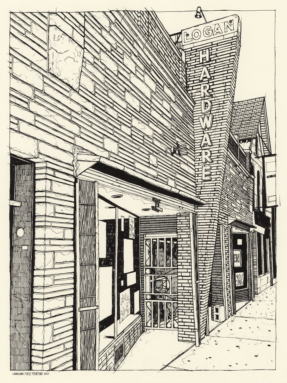 "Untitled (Logan Hardware, Chicago)" • Limited Edition Art Print (sizes vary)