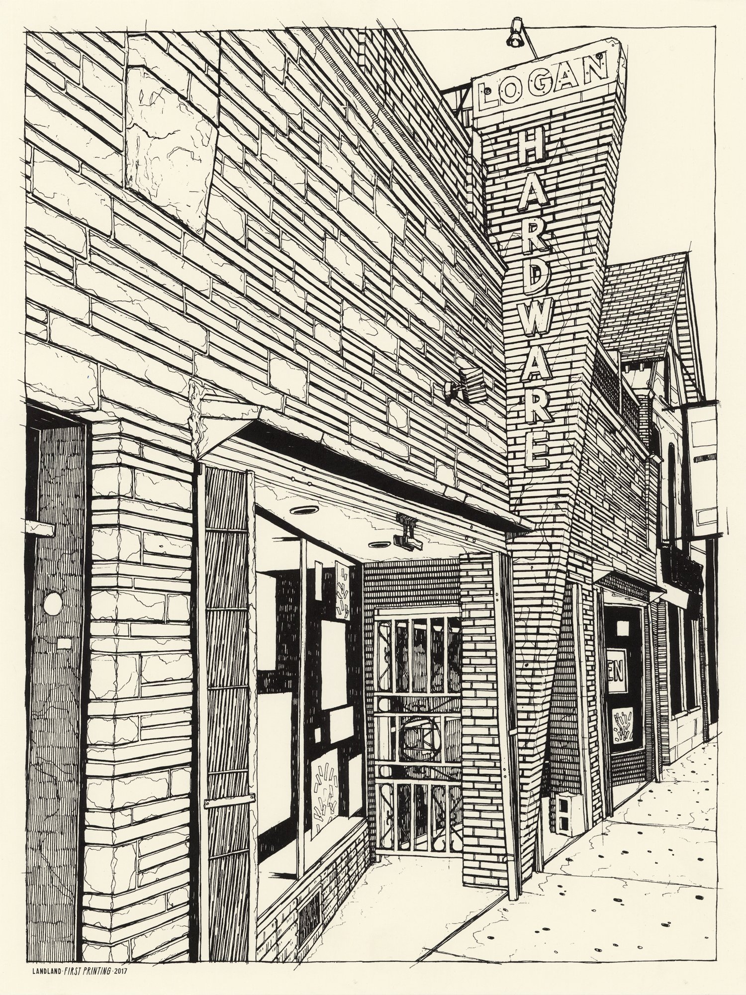 "Untitled (Logan Hardware, Chicago)" • Limited Edition Art Print (sizes