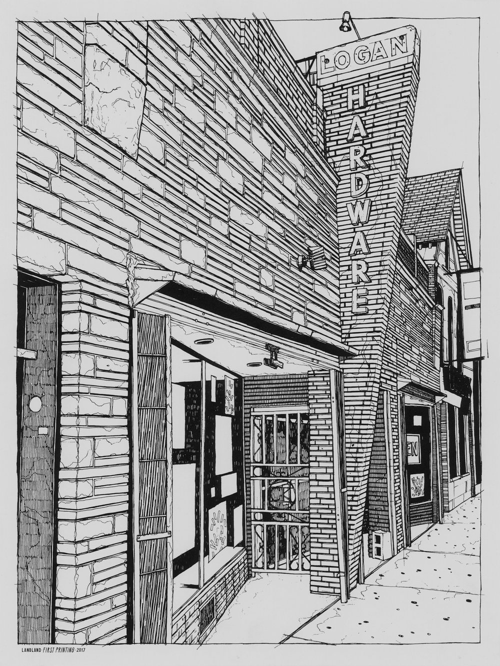 "Untitled (Logan Hardware, Chicago)" • Limited Edition Art Print (sizes vary)