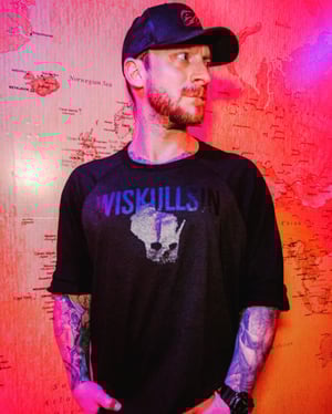 Unisex Black 3/4 Sleeve (White Ink or Black Ink)