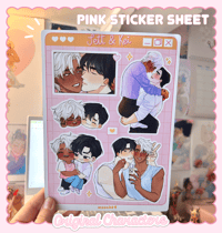 Image 1 of OCS - PINK STICKER SHEET