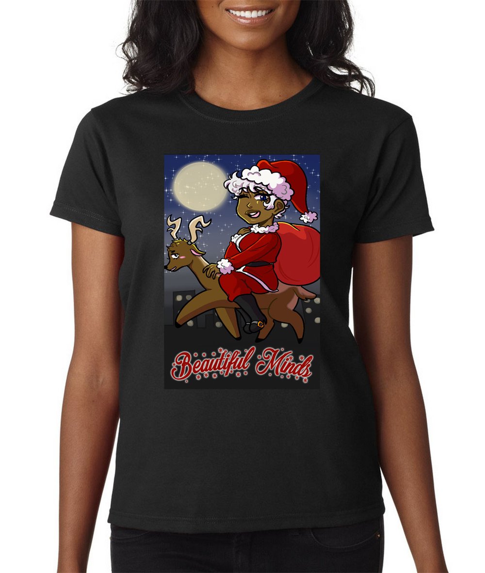 Image of Beautiful Minds Happy Holidays Tshirts