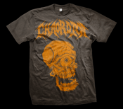 Image of CHAORDICA SKULLCLOPS SHIRT ORANGE