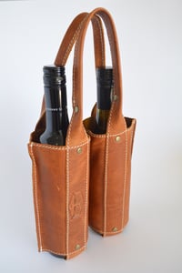 Image 1 of ‘Stellenbosch’ Leather Wine Carrier