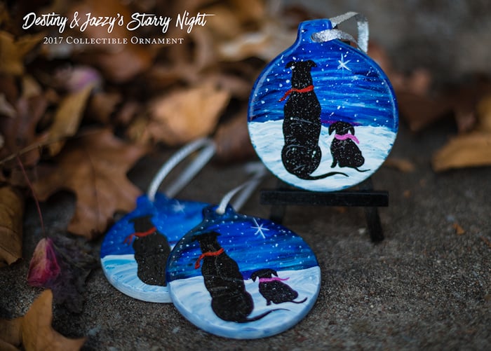Image of Limited Edition 2017 Starry Night Christmas Ornament