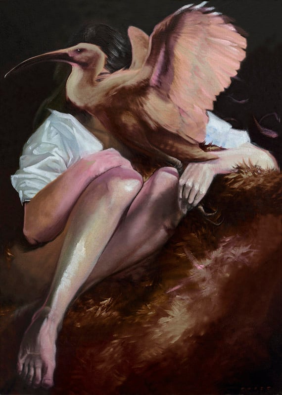 Image of 'The Catcher' paper print