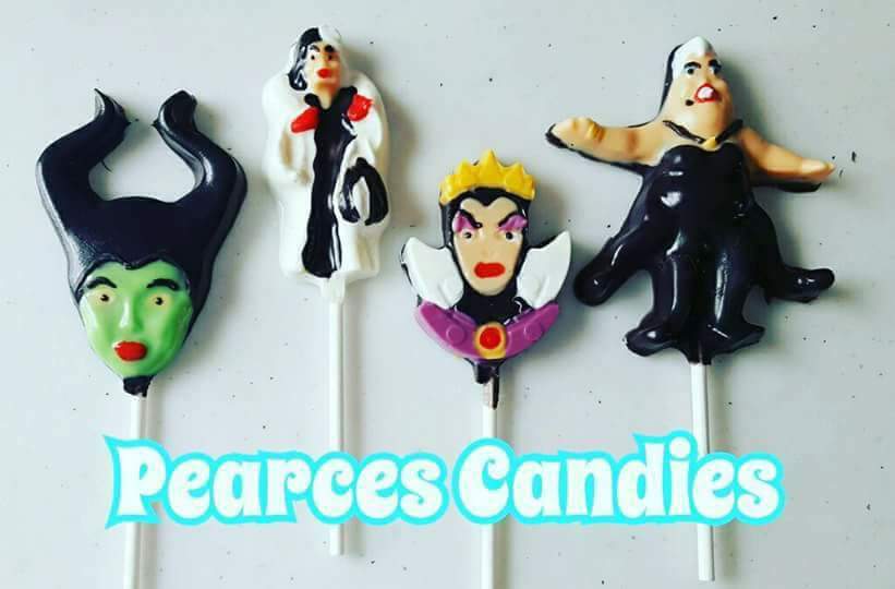 Image of Disney villains chocolate pops