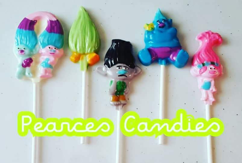 Image of Trolls chocolate pops