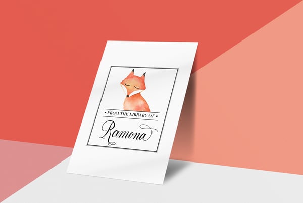 Image of Custom Children's Bookplates