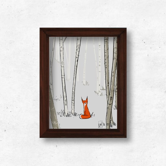 Image of Fox in the Woods
