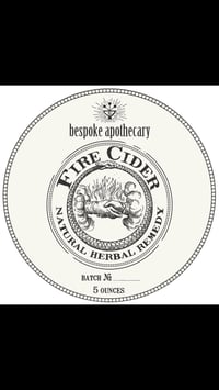 Image of 5 oz. Organic FIRE CIDER!!!!