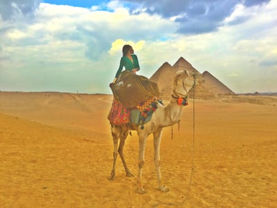 Image of EGYPT CAMEL RIDE