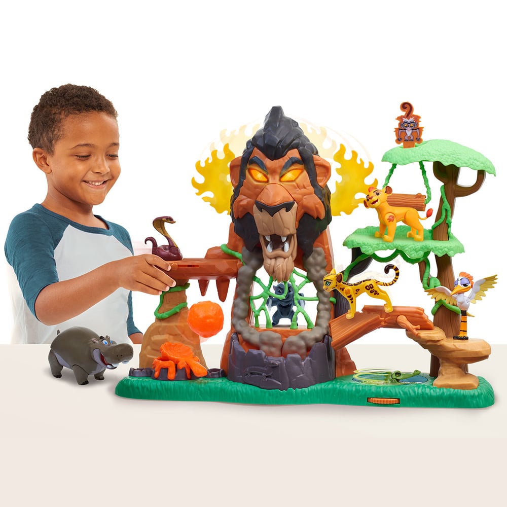 Lego Collectible Figure Lion Guard Toys Asda Hyena's Hide Out