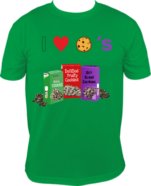 Image of "I Love Cookies" Tee