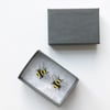 Enamel Bee Manchester Bee Cufflink Set - Available in 4 colours