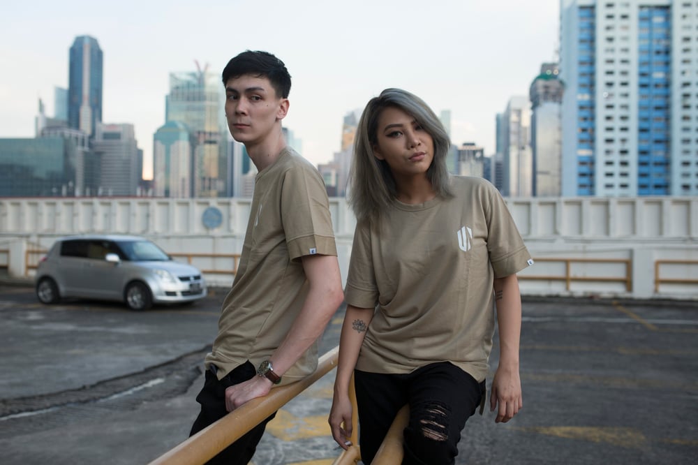 Image of Olive oversized tee