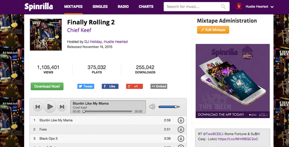 Image of SPINRILLA TAKEOVER