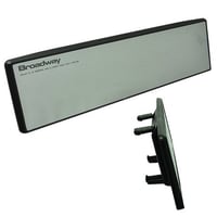 Image 1 of Broadway Clip On Rear View Flat Mirror 300mm Clear Universal High Quality Safety