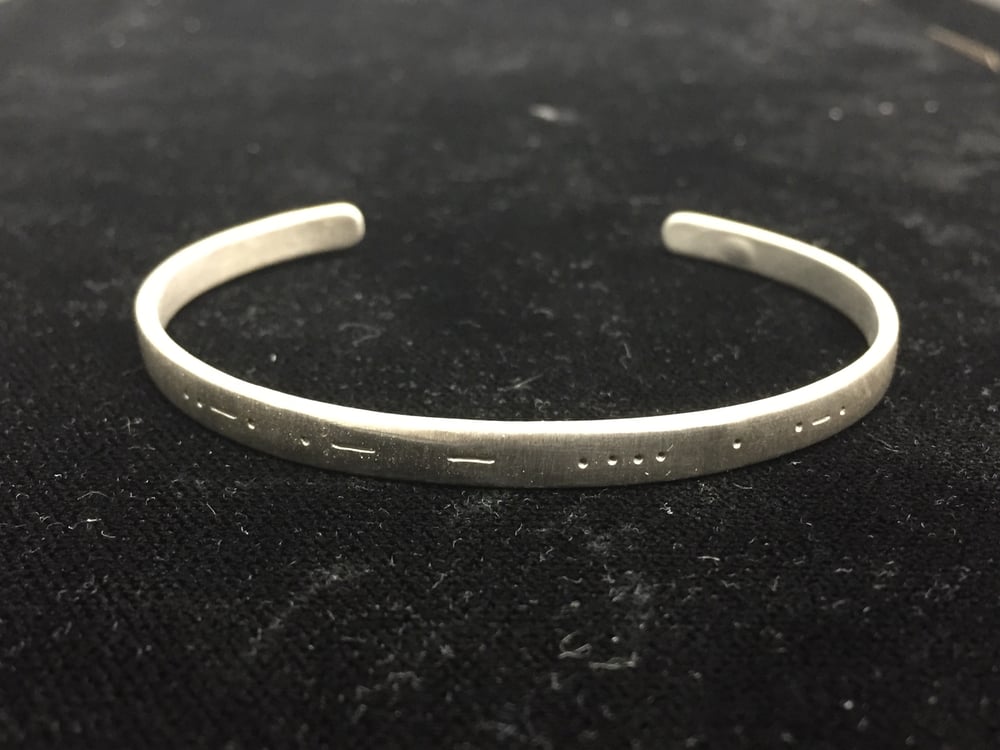 Image of Morse Code Bracelet