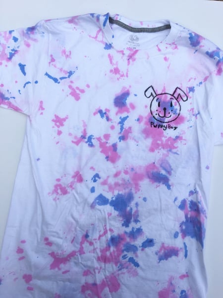 Image of PUPPY BOY COTTON CANDY TIE-DYE