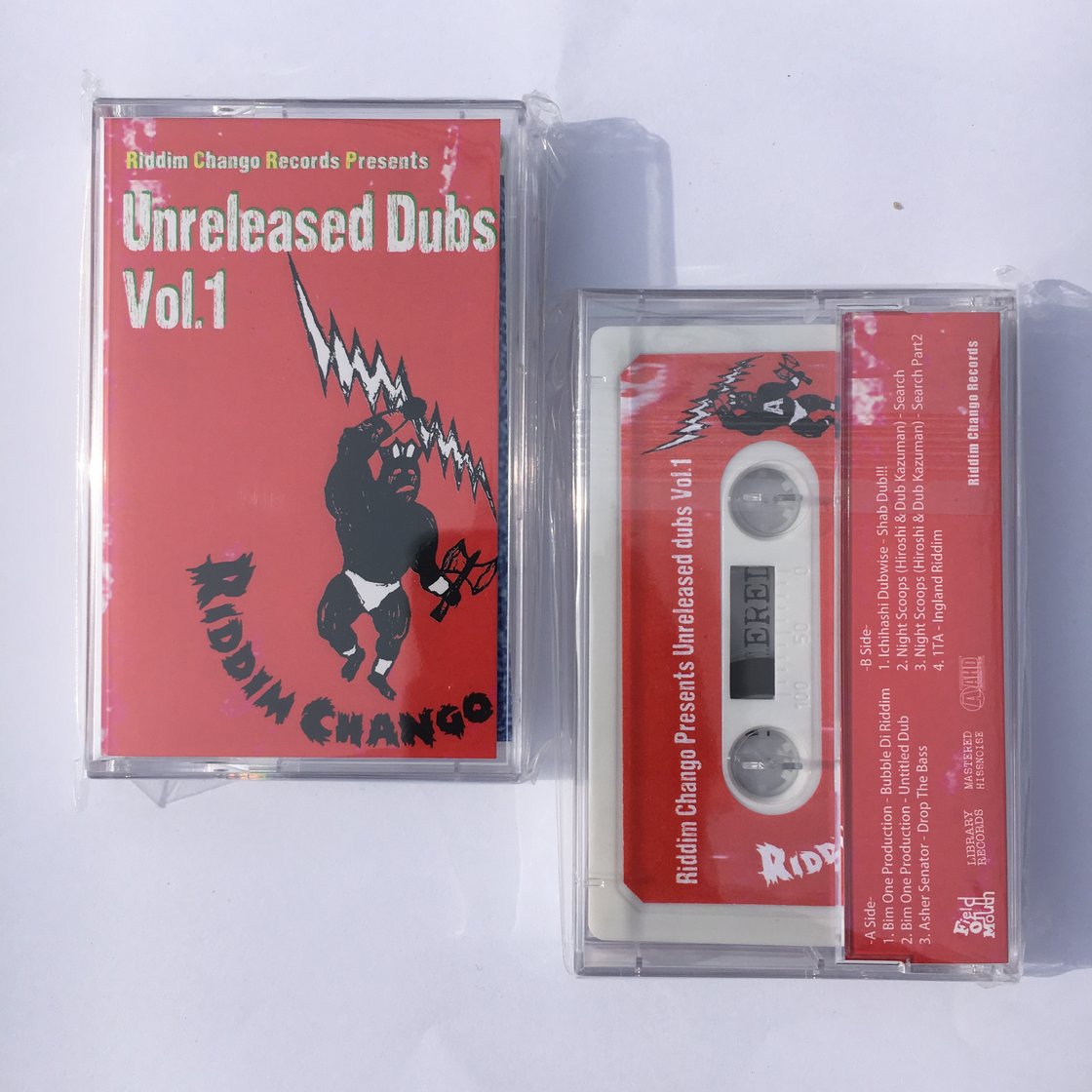 Image of Unreleased Dubs Vol.1 Cassette Tape