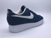 Image of NIKE AIR FORCE 1 CANVAS SC "NAVY"