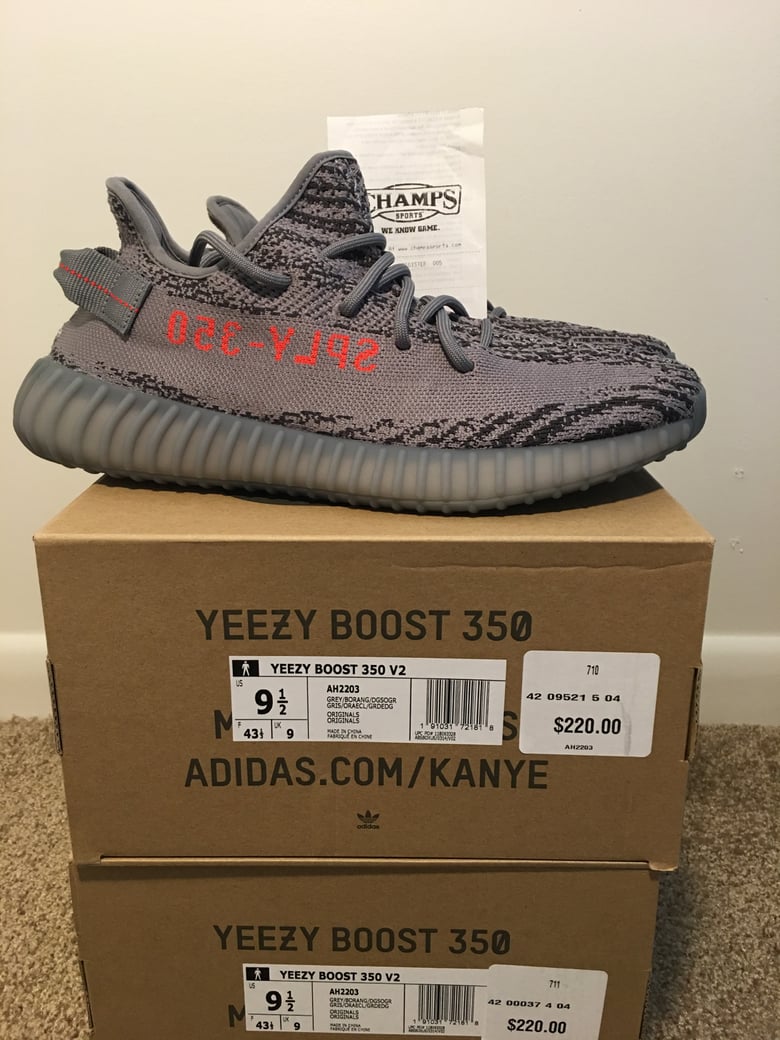 Image of Adidas Originals Yeezy Boost 350 V2 Beluga 2.0