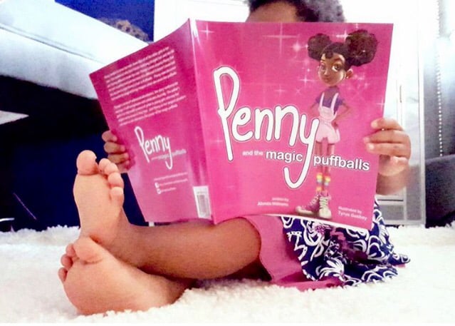 Image of Autographed copy of Penny and the magic puffballs