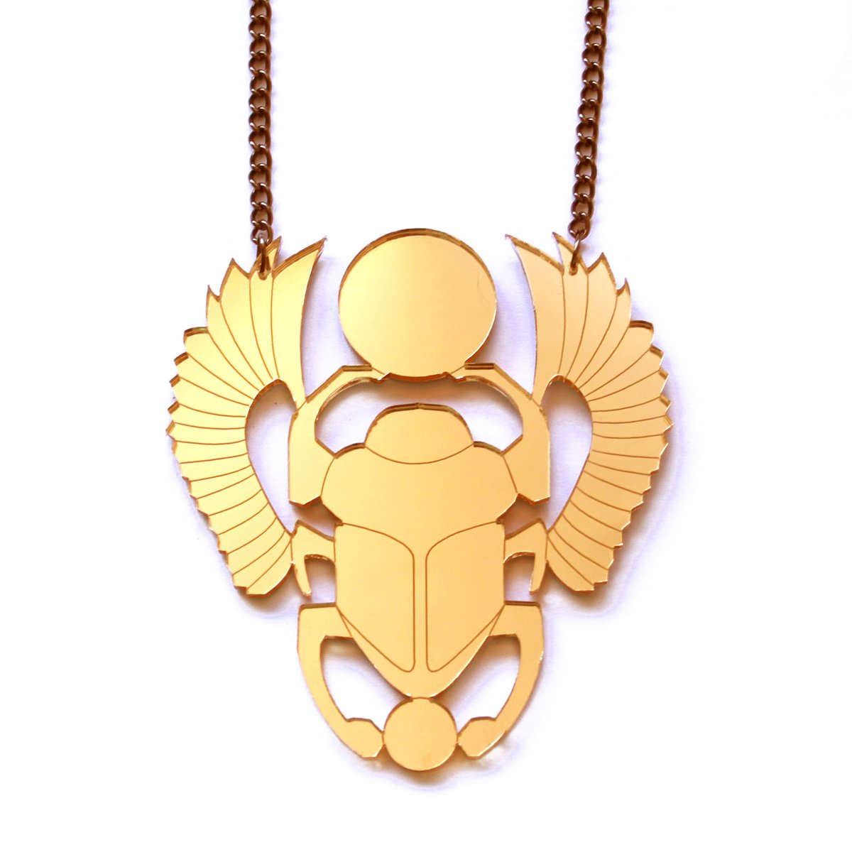 Scarab Beetle Necklace Swank Jewellery