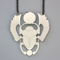 Image 3 of Scarab Beetle Necklace 