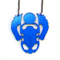 Image 1 of Scarab Beetle Necklace 