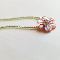 Image 1 of Pretty Pink Posie Necklace