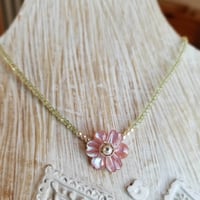 Image 2 of Pretty Pink Posie Necklace
