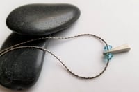 Image 2 of Simple Triangle - Silver + Gold