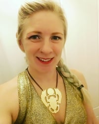 Image 4 of Scarab Beetle Necklace