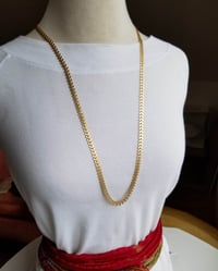 Image 1 of Long Chevron Necklace