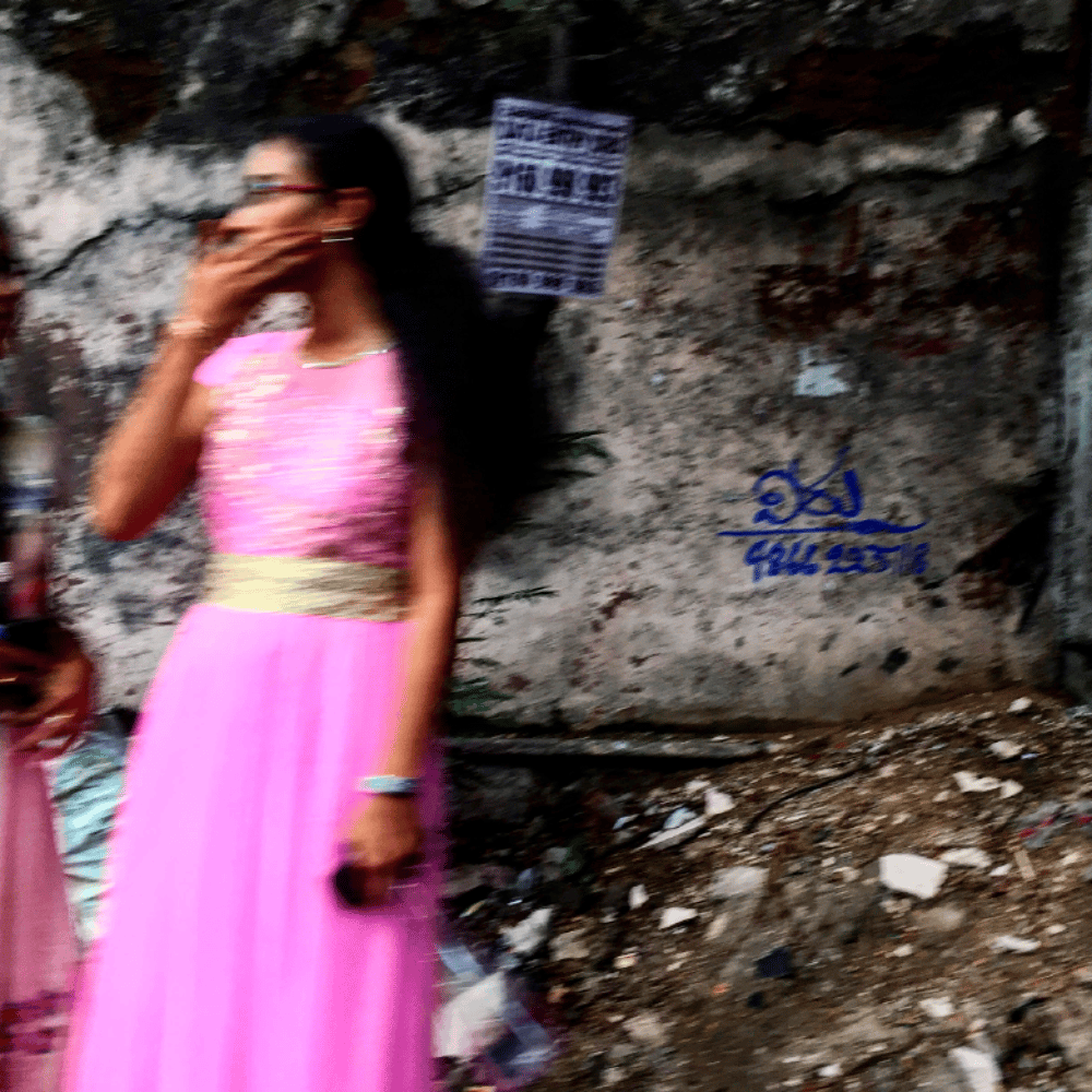 Image of Pink Dress, Kolkata, India 2017