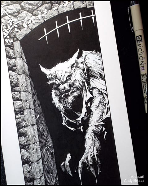 Image of Werewolf- 13x19 LIMITED Print (signed) <font color="red">Limited</font>