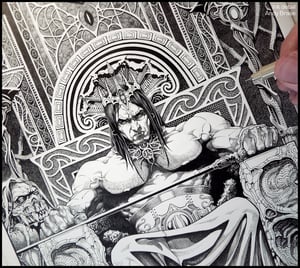 Image of Throne- 13x19 LIMITED Print (signed) <font color="chartreuse"></font>