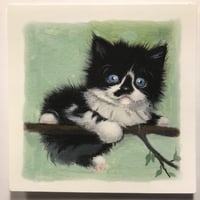 “Tux II” miniature print