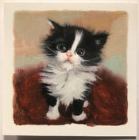 “Tux” miniature print