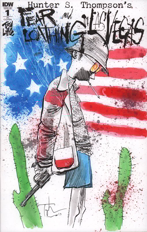 Image of FEAR & LOATHING #1 PAINTED SKETCH COVER 02