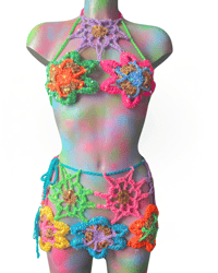 Image 2 of Tropic flower skirt